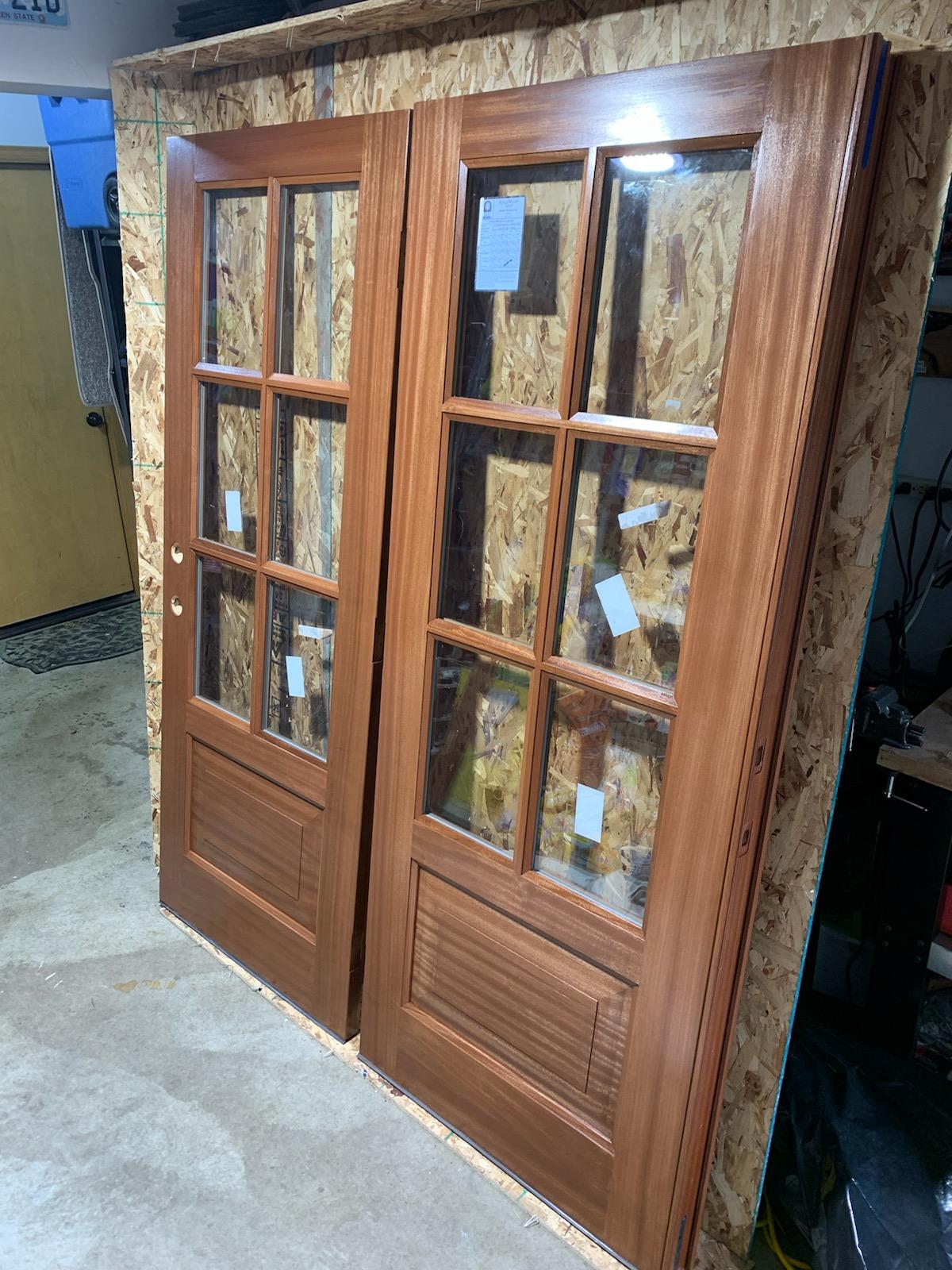 Staining New Wood Front Doors PaintTwist