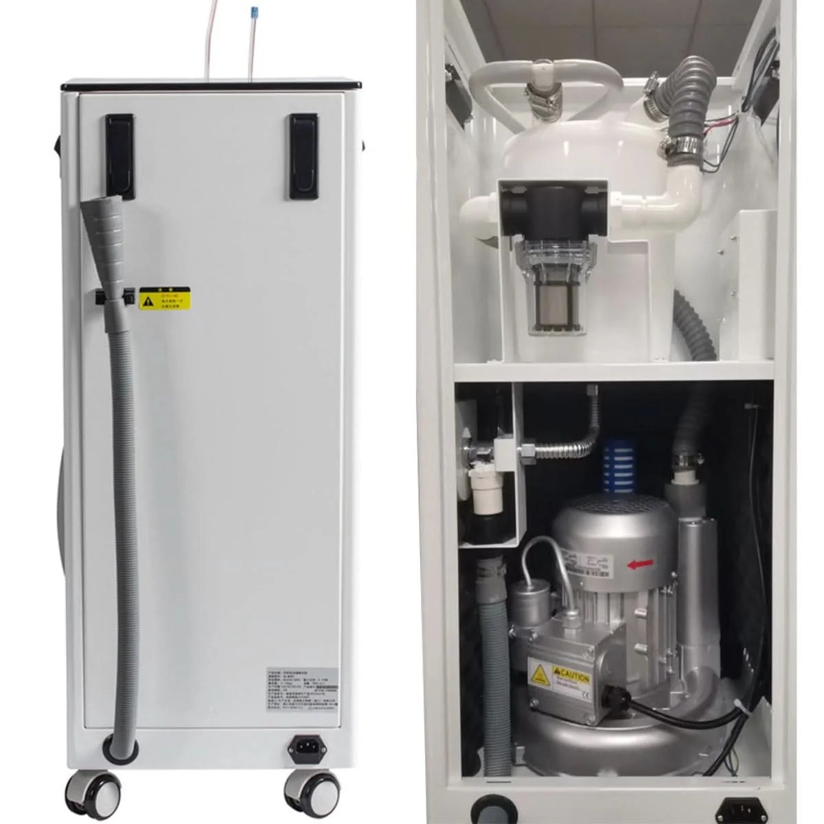 Mobile Dental Vacuum Suction Systems Unit High Suction Pump