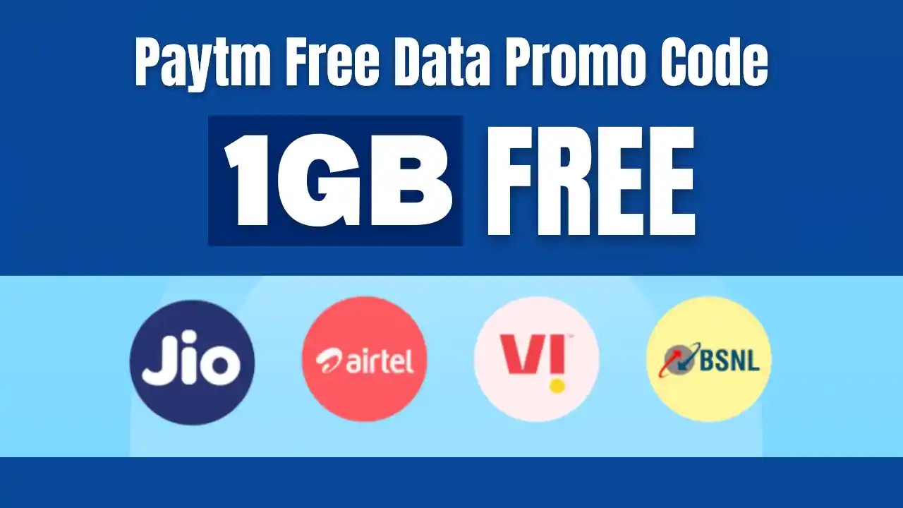 Paytm Free Data Promo Code DATA15 Free 1GB Data