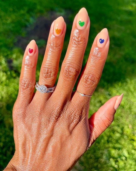 22 Perfect Heart Nail Designs For Your Next Manicure Paisley & Sparrow