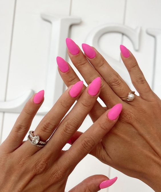 22 Hot Pink Nail Art Ideas for 2024 Paisley & Sparrow