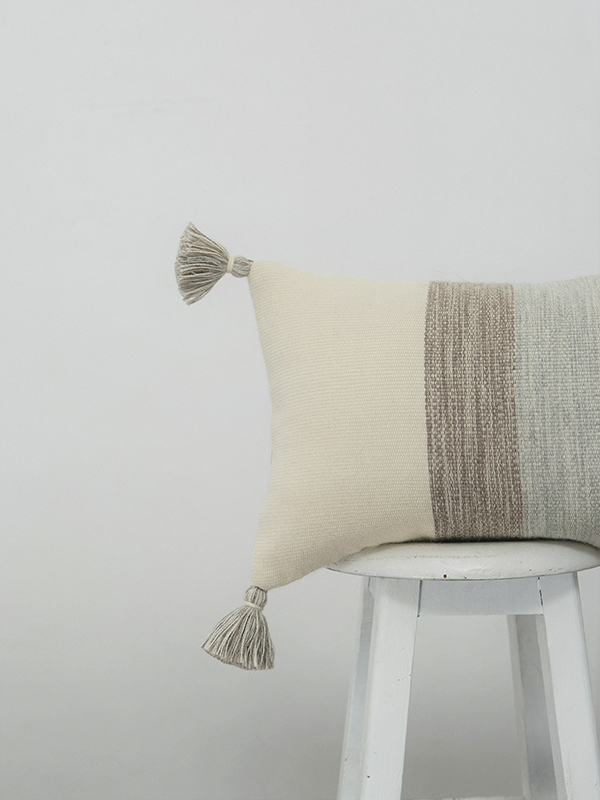 Saco Pima Cotton Pillow Cover. Pampa Collection. Pais Textil