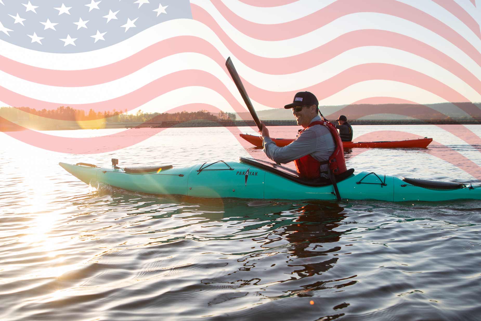 memorialdaybackground • PAKAYAK Nesting Kayaks that Go Anywhere