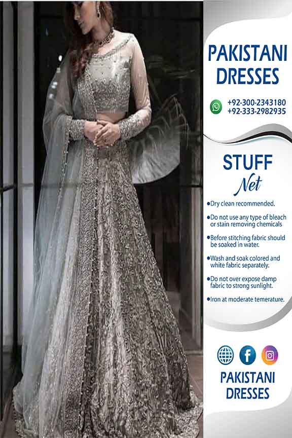 maria b net dresses