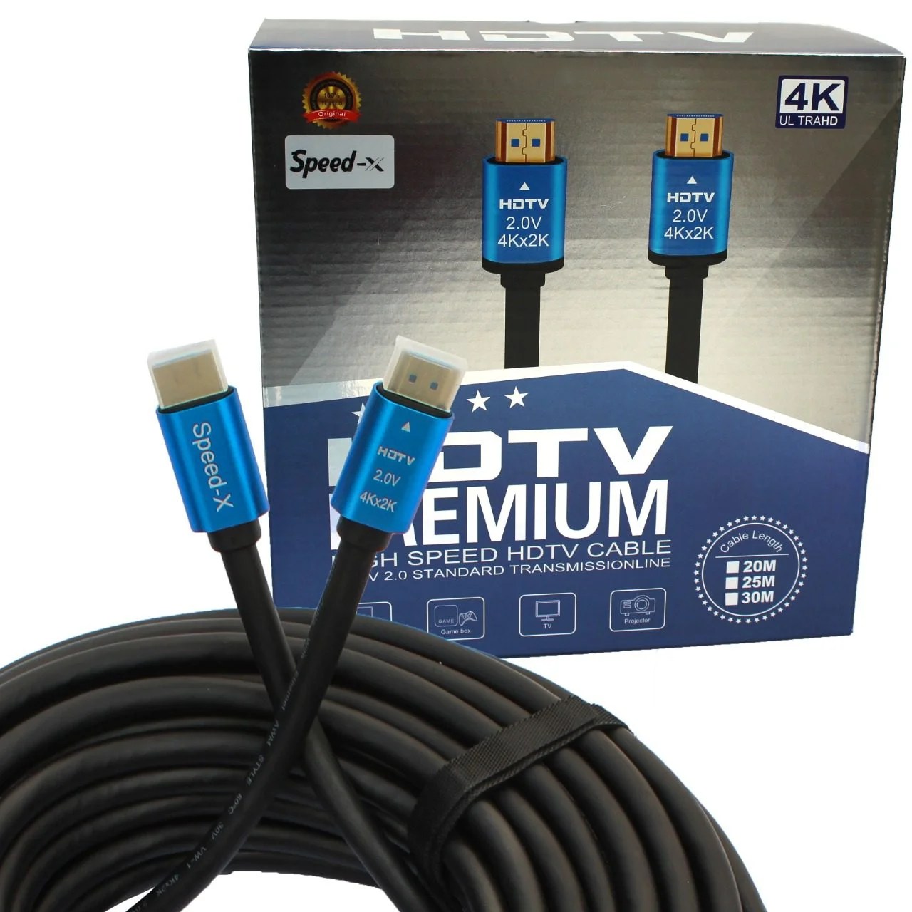 SpeedX 2.0v HDMI Premium Cable Ultra HD 4K