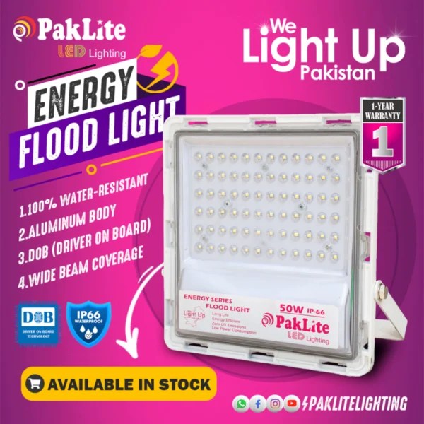 Energy Floodlight Illuminate Outdoor with Efficiency IP66