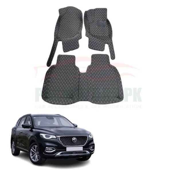 MG HS 7D Floor Mat Black 3 Pcs Model 20202021 PakMotors.pk
