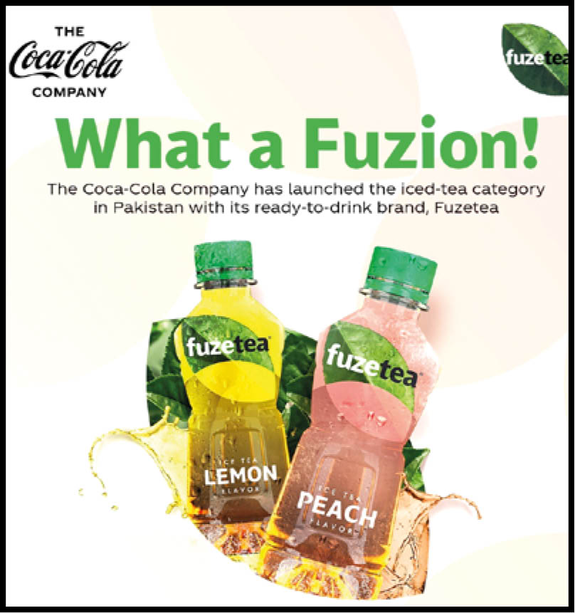 CocaCola Company brings its global Fuzetea icedtea brand to Pakistan Pakistan Observer