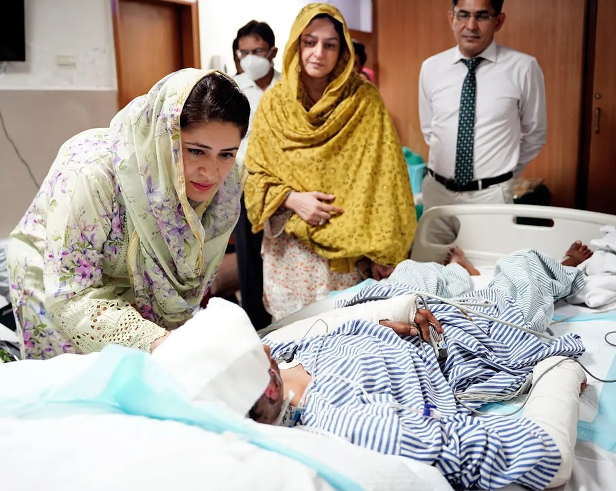 CPWB chairperson inquires about health of Rizwana Pakistan Observer