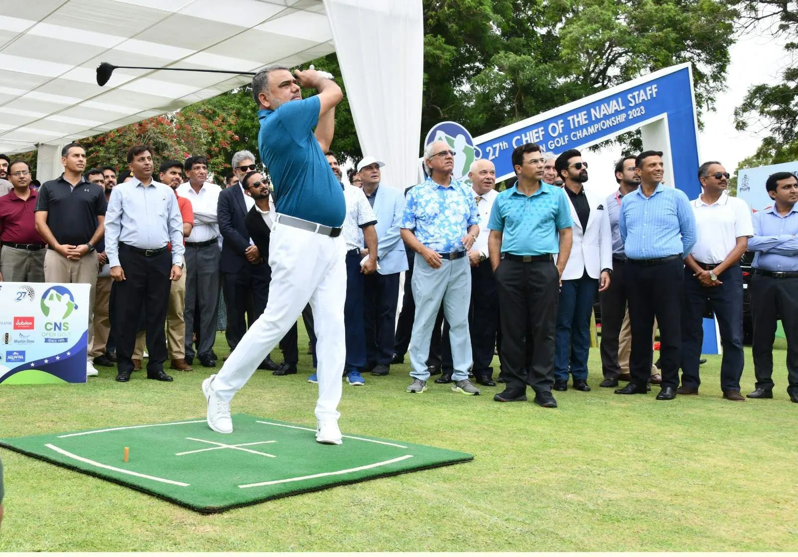 CNS Open Golf C’ship kicks off at Karachi Golf Club Pakistan Observer