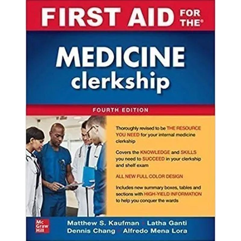 First Aid for the Medicine Clerkship 4th Edition Pakistan online
