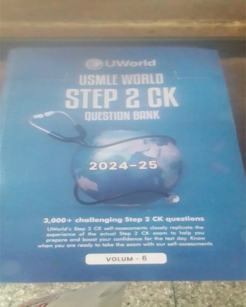 UWorld USMLE World Step 2 CK 6 Volume Set 202425 Pakistan online