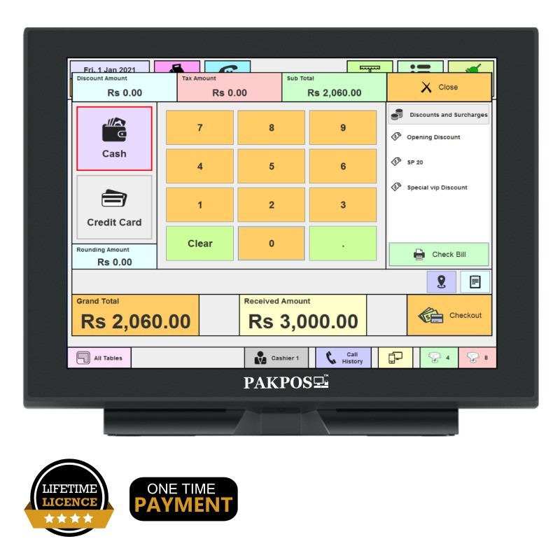 Restaurant POS Software Specific for Restaurant Point of Sale