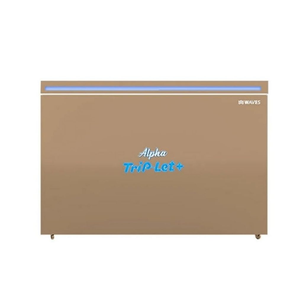 Waves WDF315 GD Alpha Single Door Deep Freezer 9 Cubic Feet