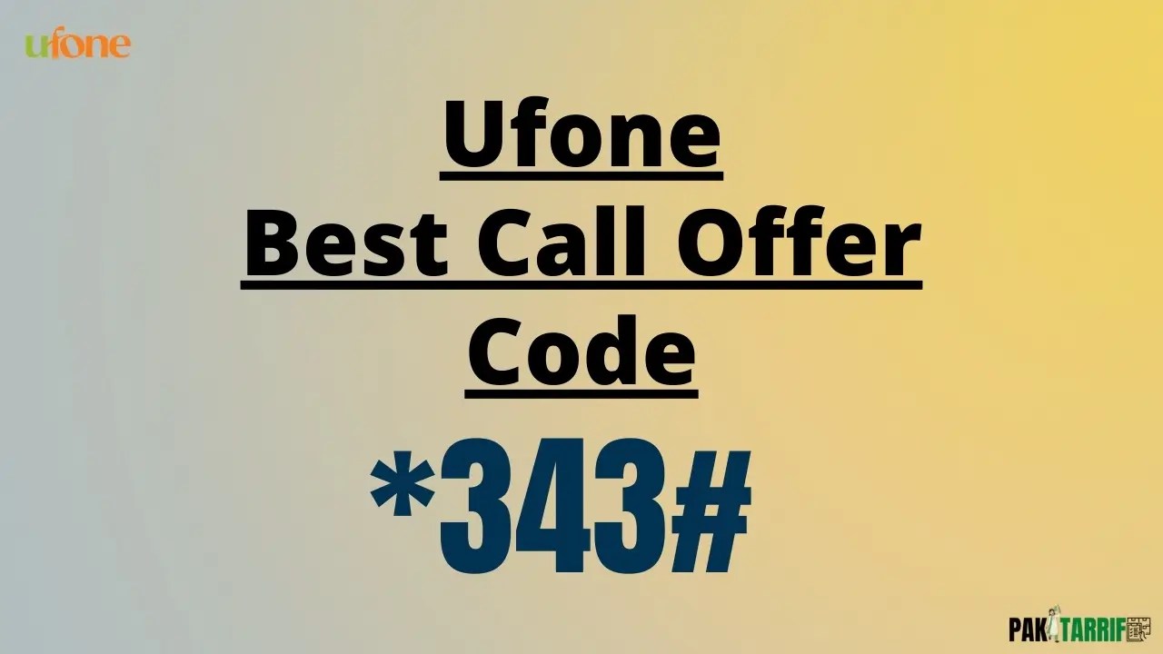 Ufone Call Package 2 Hours (Updated 2024) Ufone Best Call Offer Code