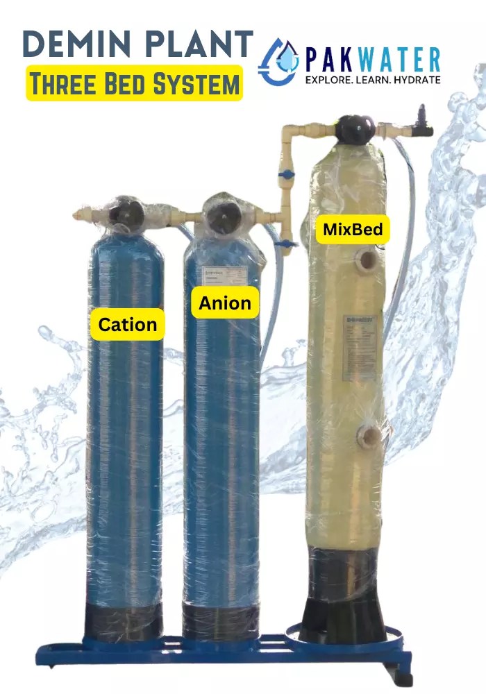 Ultra Pure Zero TDS Demin Water Plant