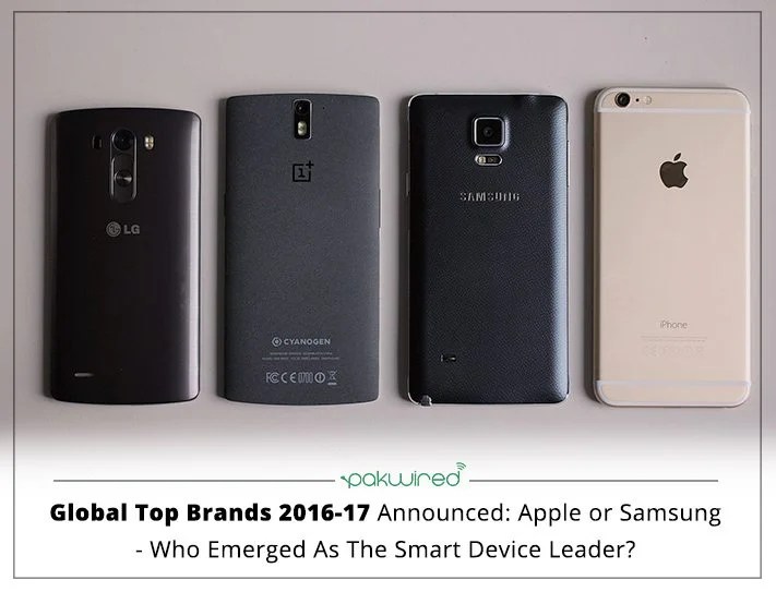 Global Top Brands 201617 Announced Apple or Samsung Who Emerged As