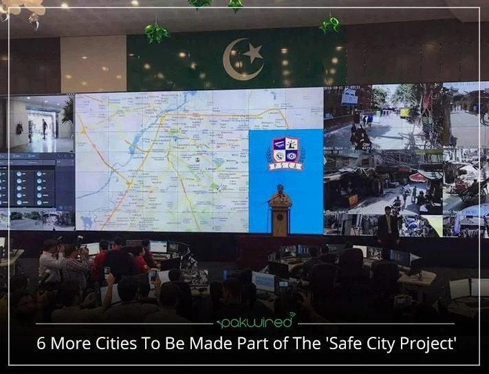 6 More Cities To Be Made Part of The 'Safe City Project'