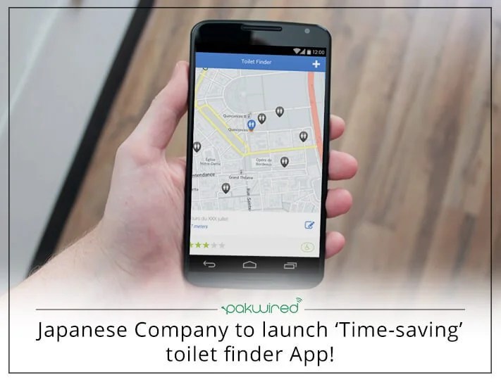 This Japanese App Helps You Find Nearest Unoccupied Toilet