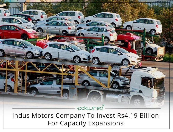 Indus Motors Company To Invest Rs4.19 Billion For Capacity Expansions