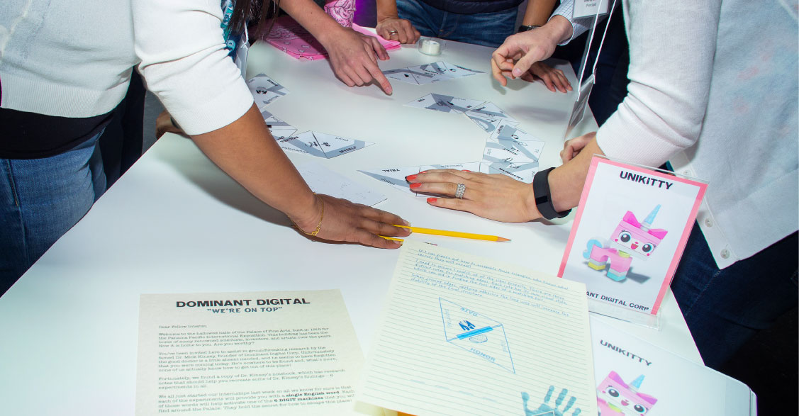 Palace Games' Escape the Palace Large Scale Team Building Game