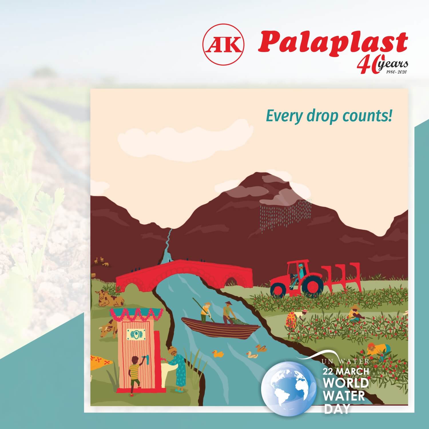 What does water mean to you WORLD WATER DAY Palaplast