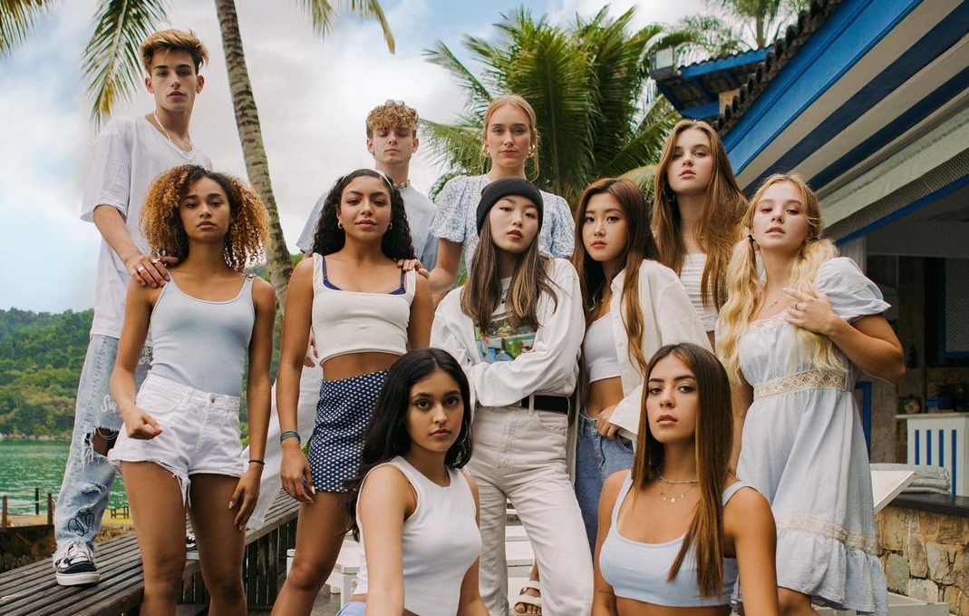 Now United está no Brasil para seu evento virtual diretamente de uma