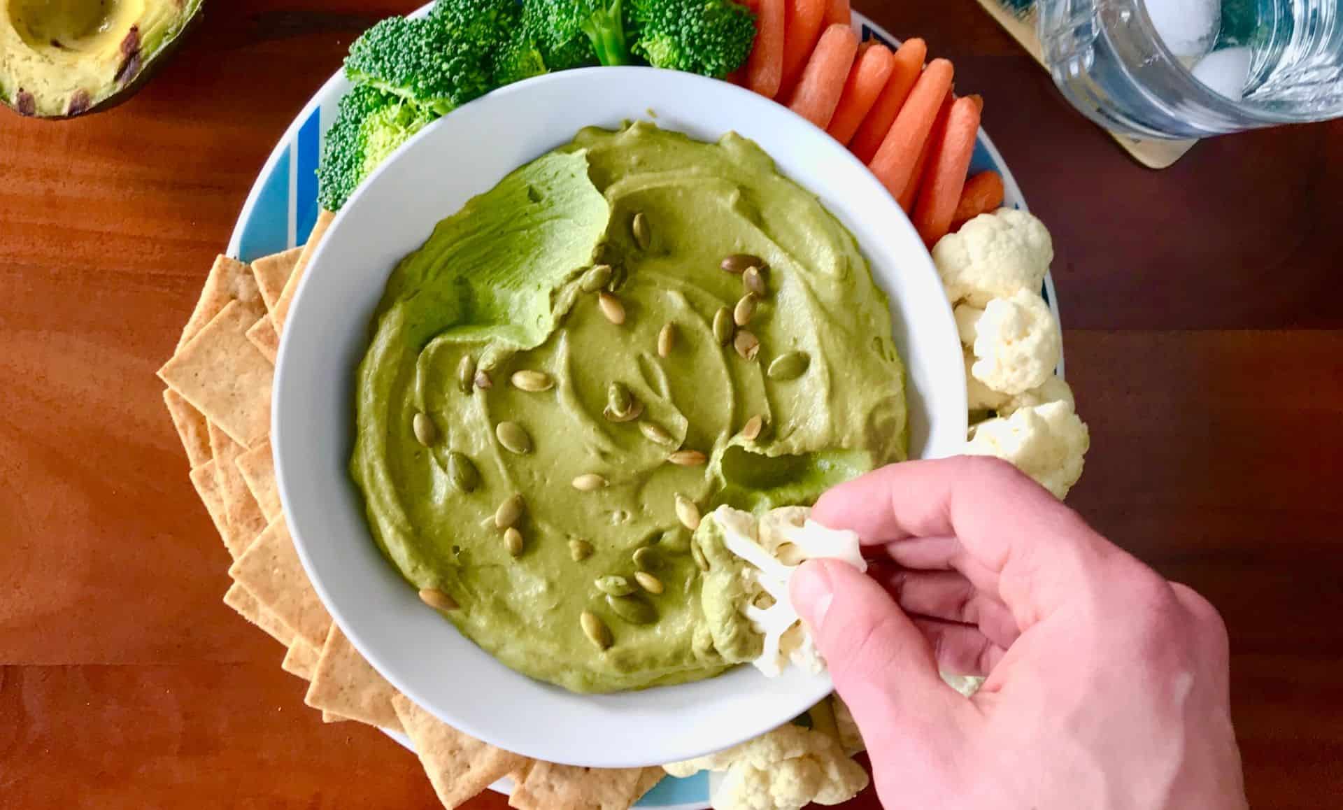 Grilled Avocado Hummus Paleo GlutenFree Guy