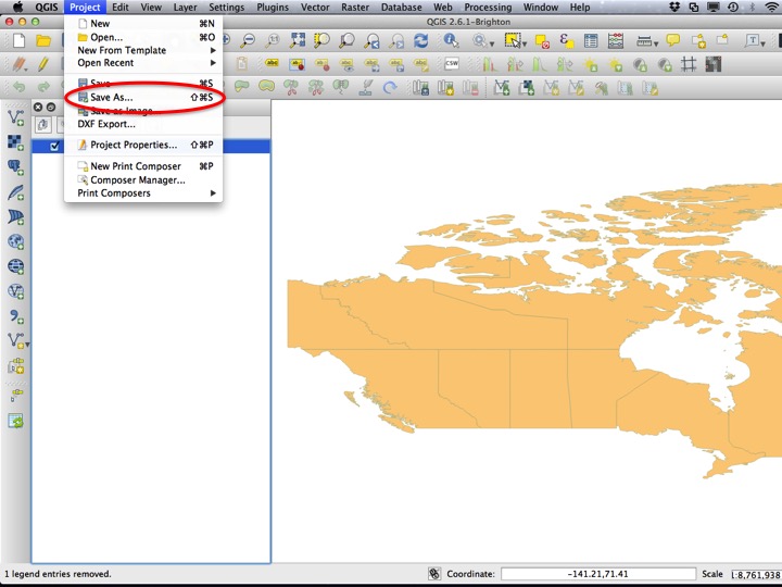 A Canadian Introduction to GIS using QGIS