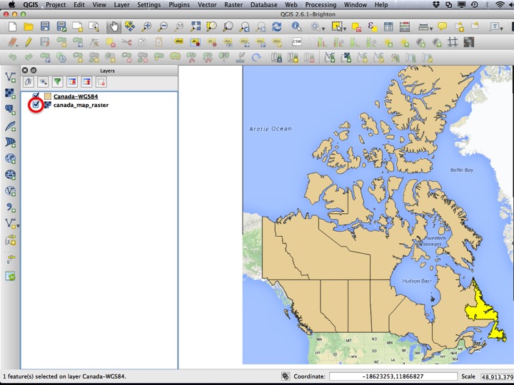 A Canadian Introduction to GIS using QGIS
