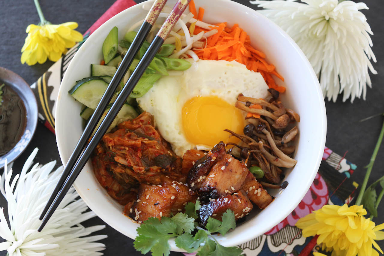 Pork Belly Bibimbap PaleOMG