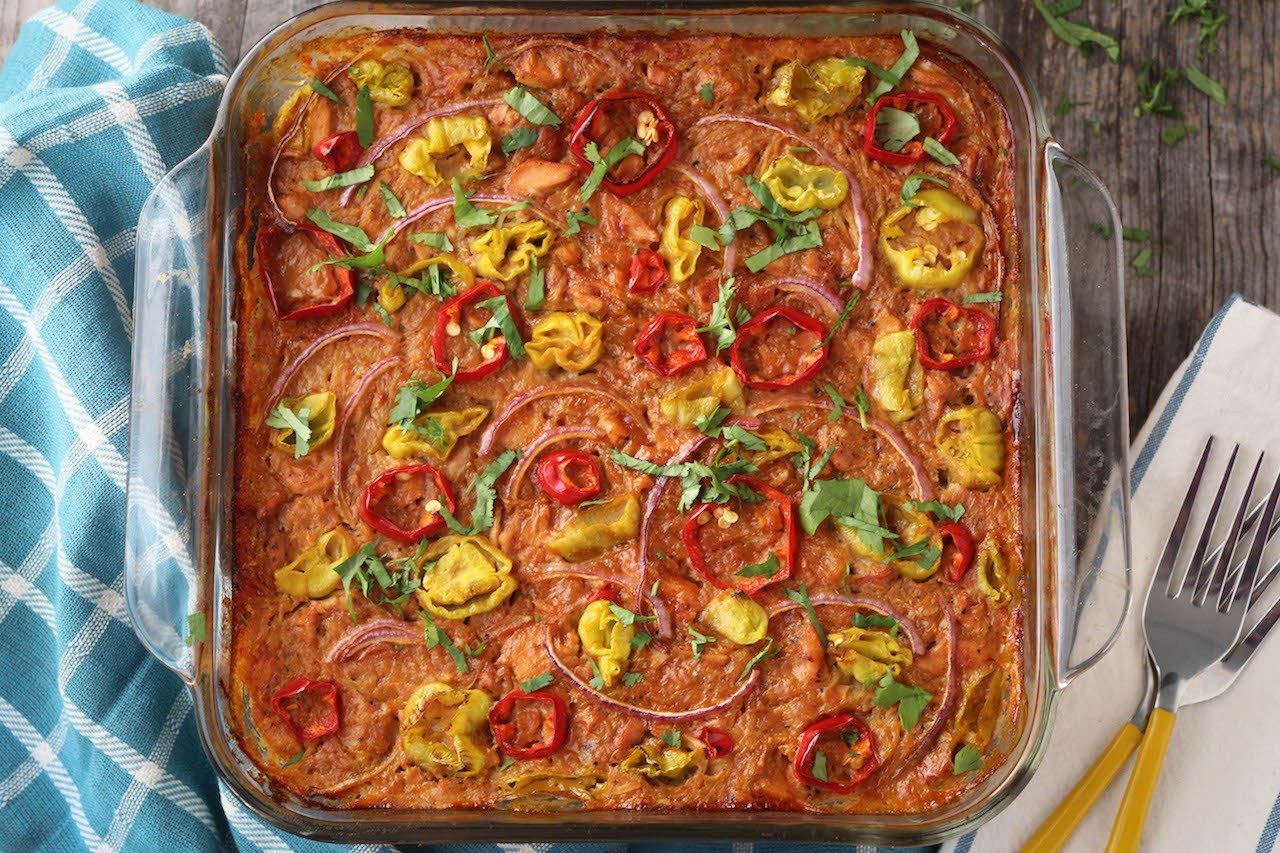 BBQ Chicken Casserole PaleOMG