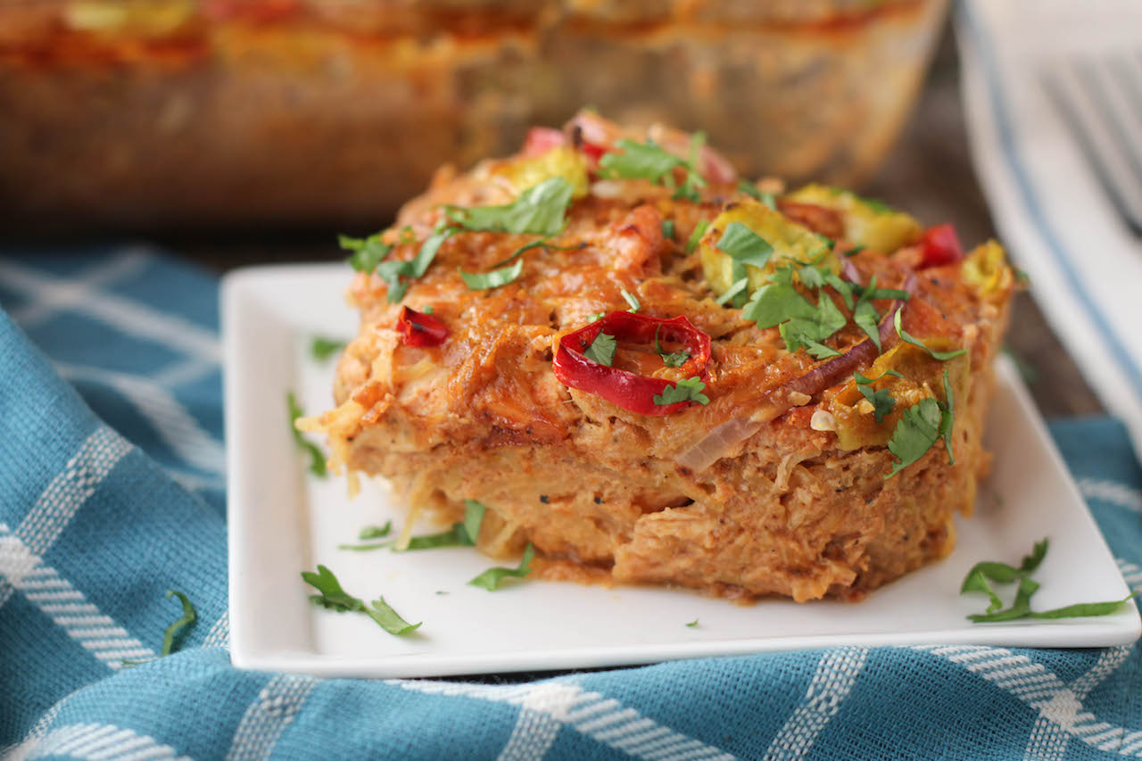 BBQ Chicken Casserole