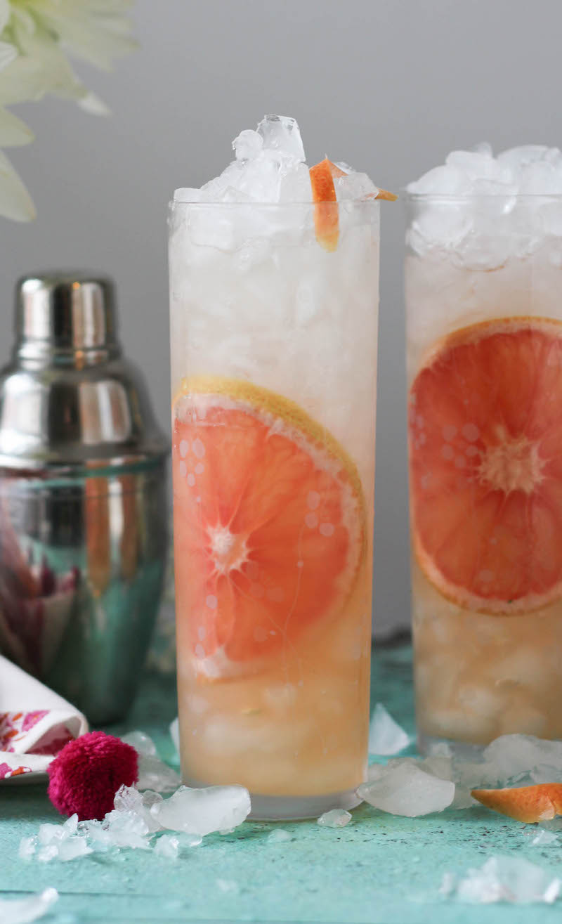 Caramelized Grapefruit Gin & Tonic PaleOMG