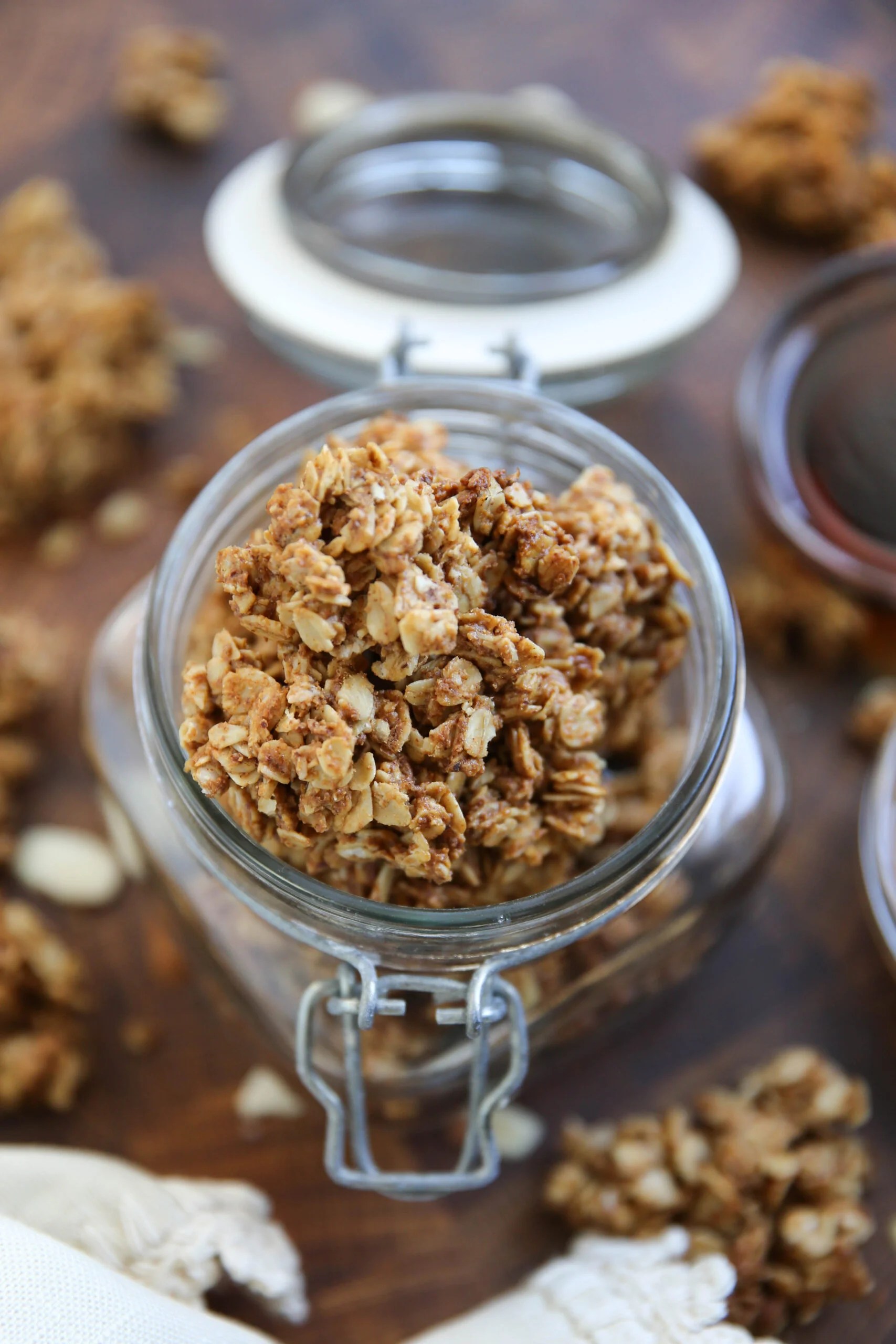 Maple Almond Butter Granola PaleOMG