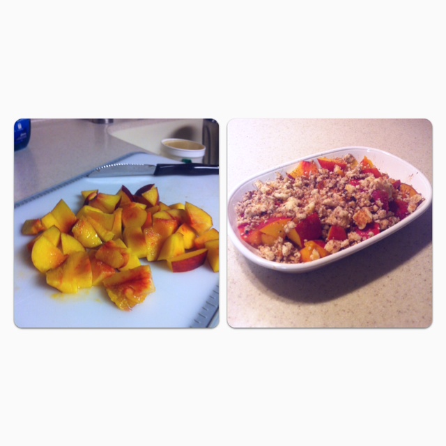 Nectarine Cobbler Paleo Poe