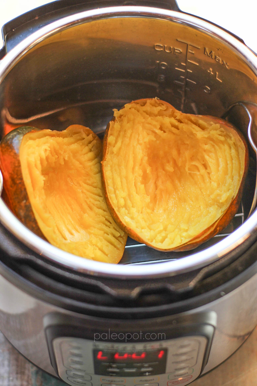 Super Fast Instant Pot Acorn Squash in Under 20 Minutes Flat PaleoPot