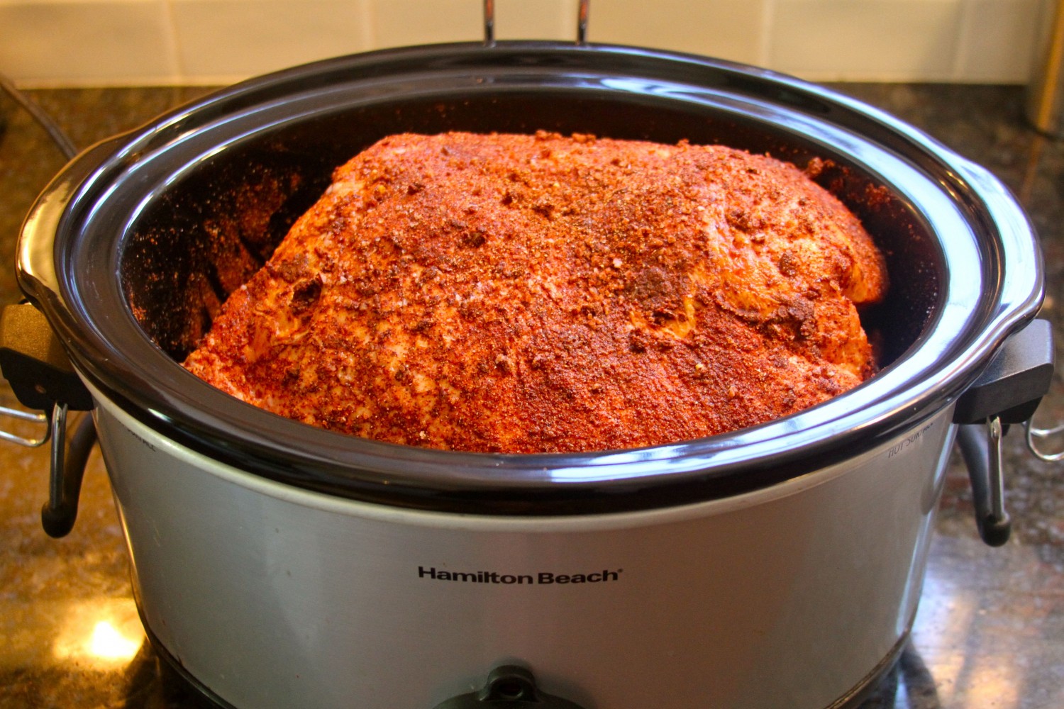 Pork Shoulder in Crockpot Paleo Spirit