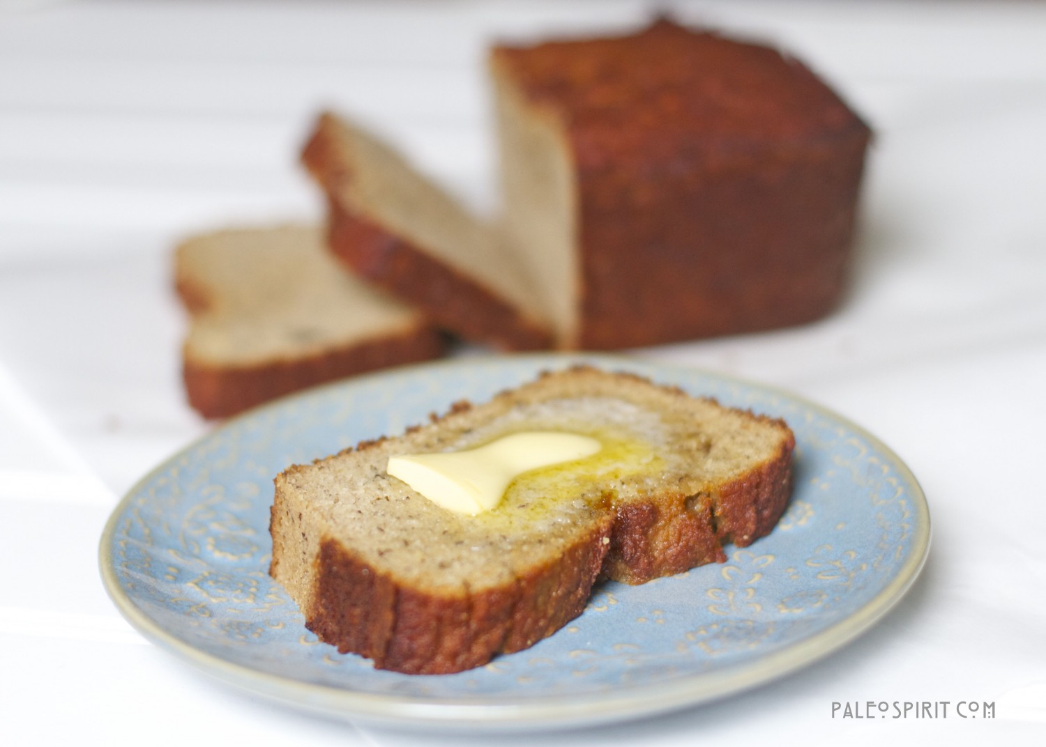 Paleo Banana Cardamom Bread