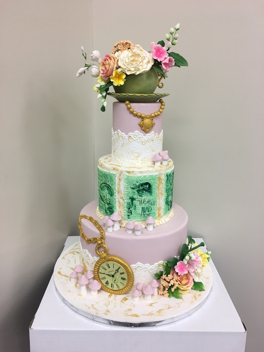Timeless Bridal Shower Cake Palermo Custom Cakes