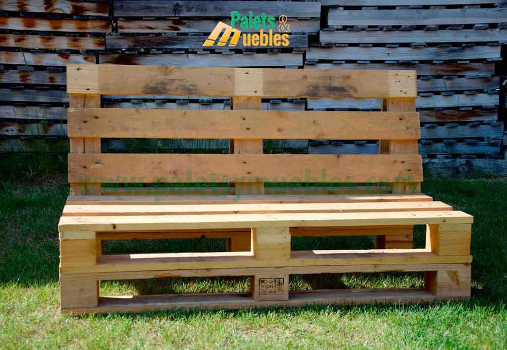 Mesa y Banco con Palets PALETS Y MUEBLES