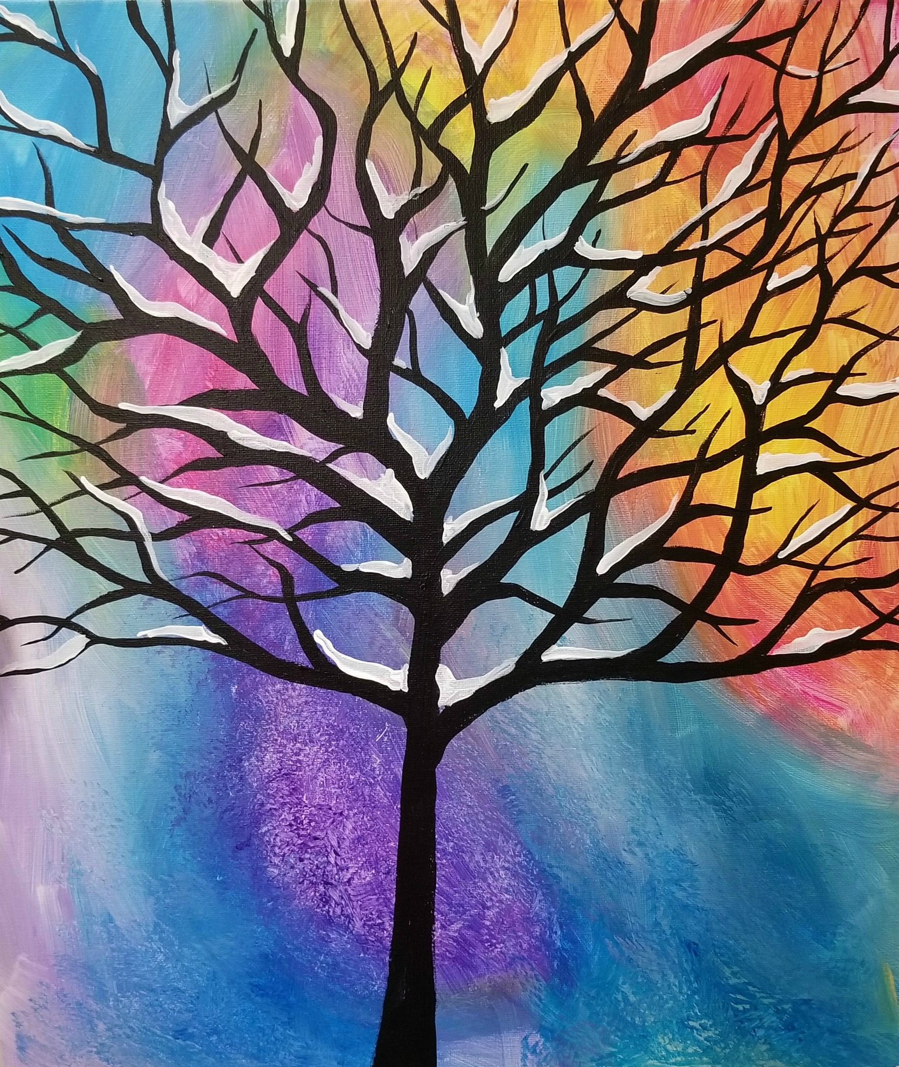 Stained Glass Tree Palette and Pub