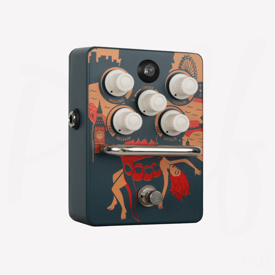 Orange Kongpressor Compresseur transparent analogique