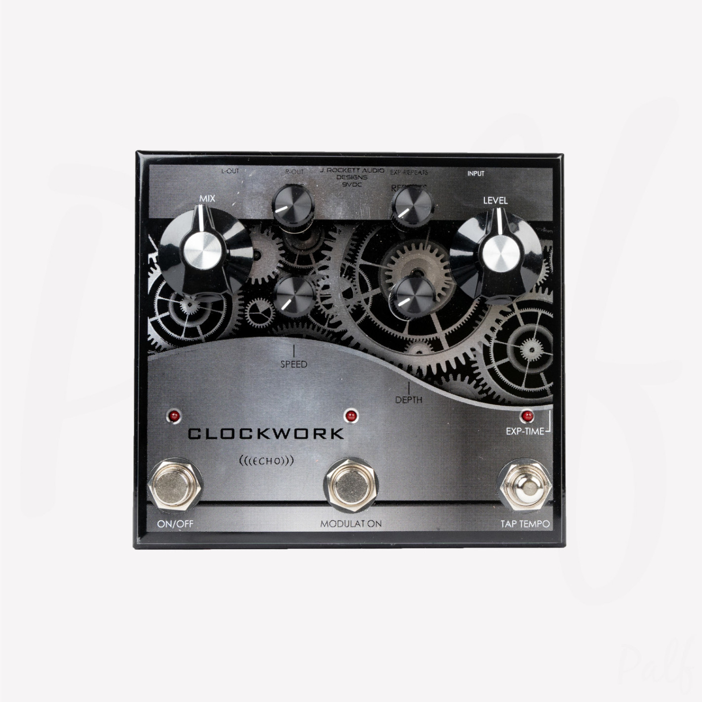 J.Rocket Clockwork Un echo delay analogique et stéréo inspirée de