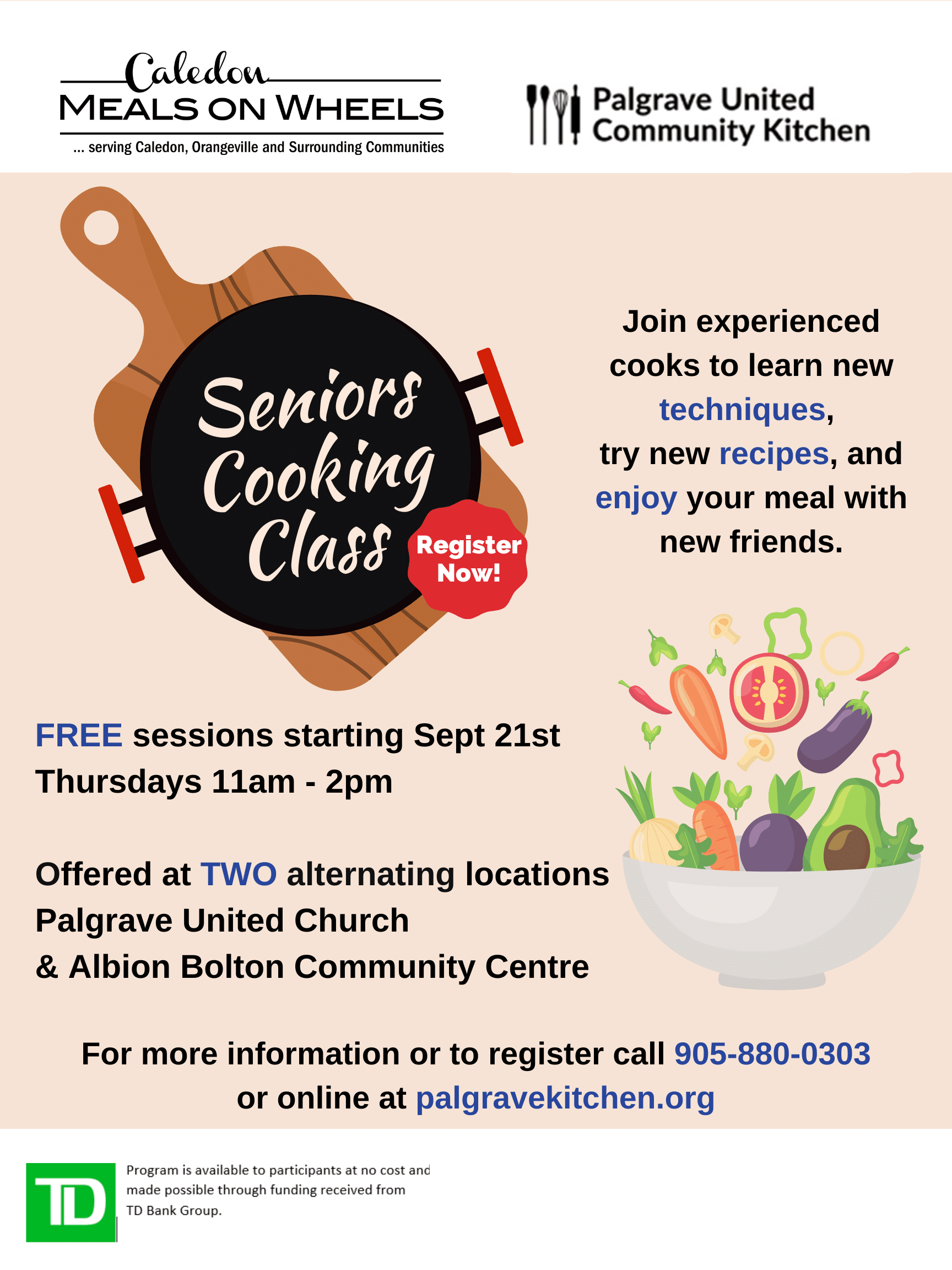 Palgrave United Community Kitchen Peel Health Certified Commercial