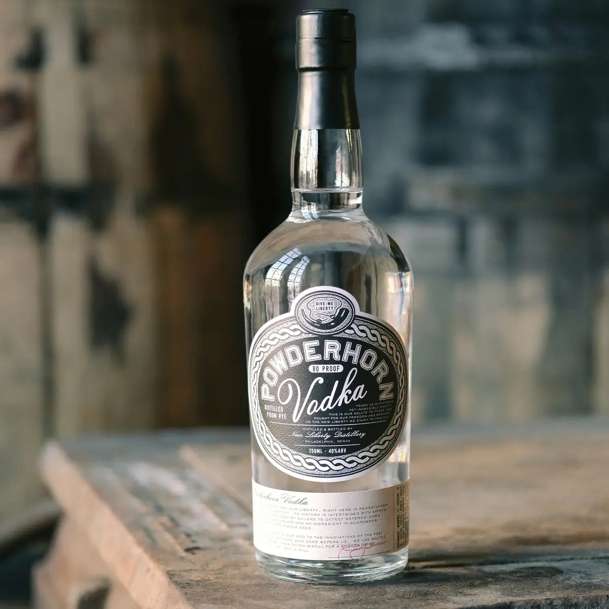 New Liberty Powderhorn Vodka Pennsylvania Libations
