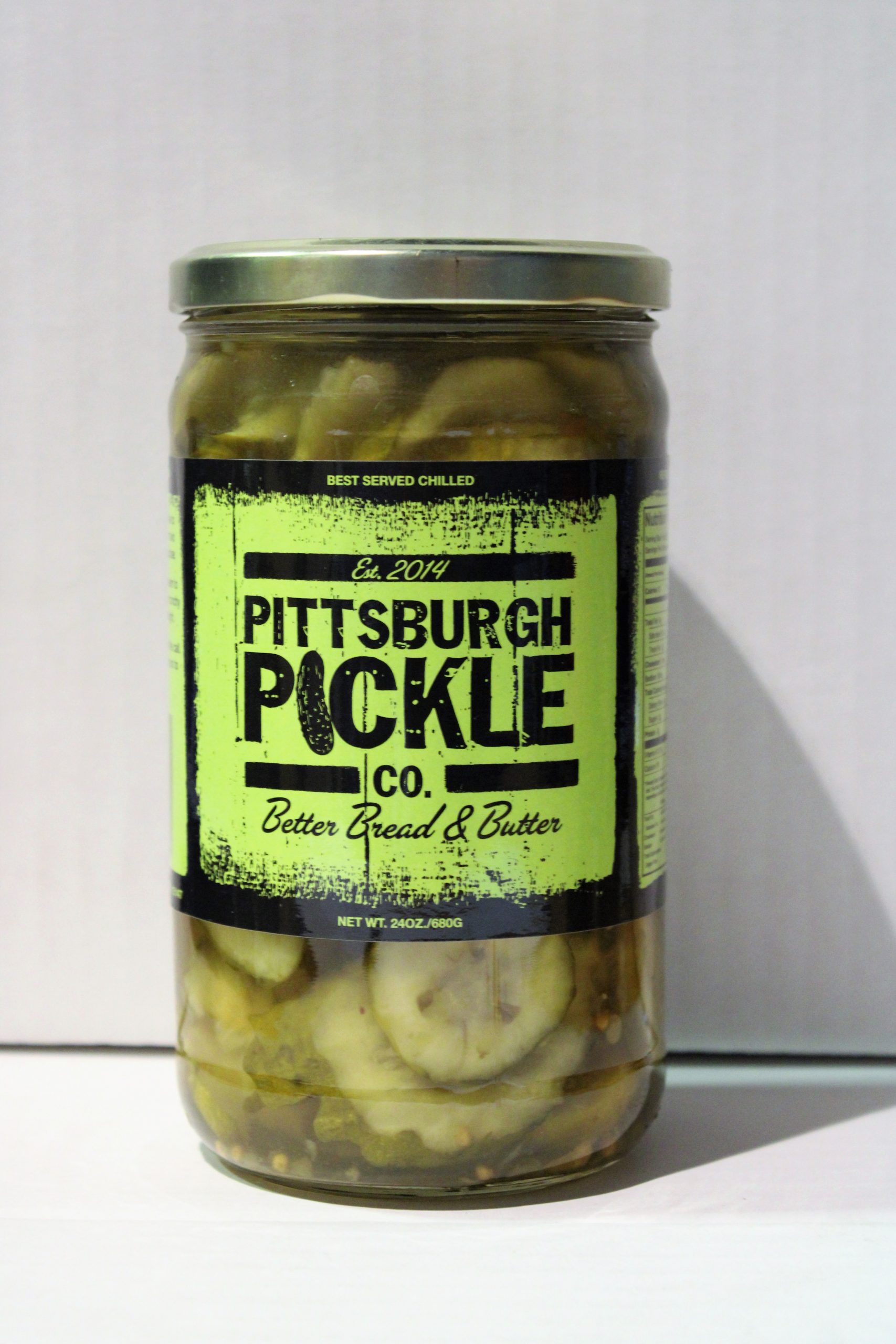 Pittsburgh Pickle Co. Bread & Butter Pickles Pennsylvania Libations