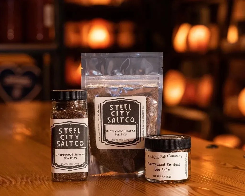 Steel City Salt Co. Cherrywood Smoked Sea Salt Pennsylvania Libations