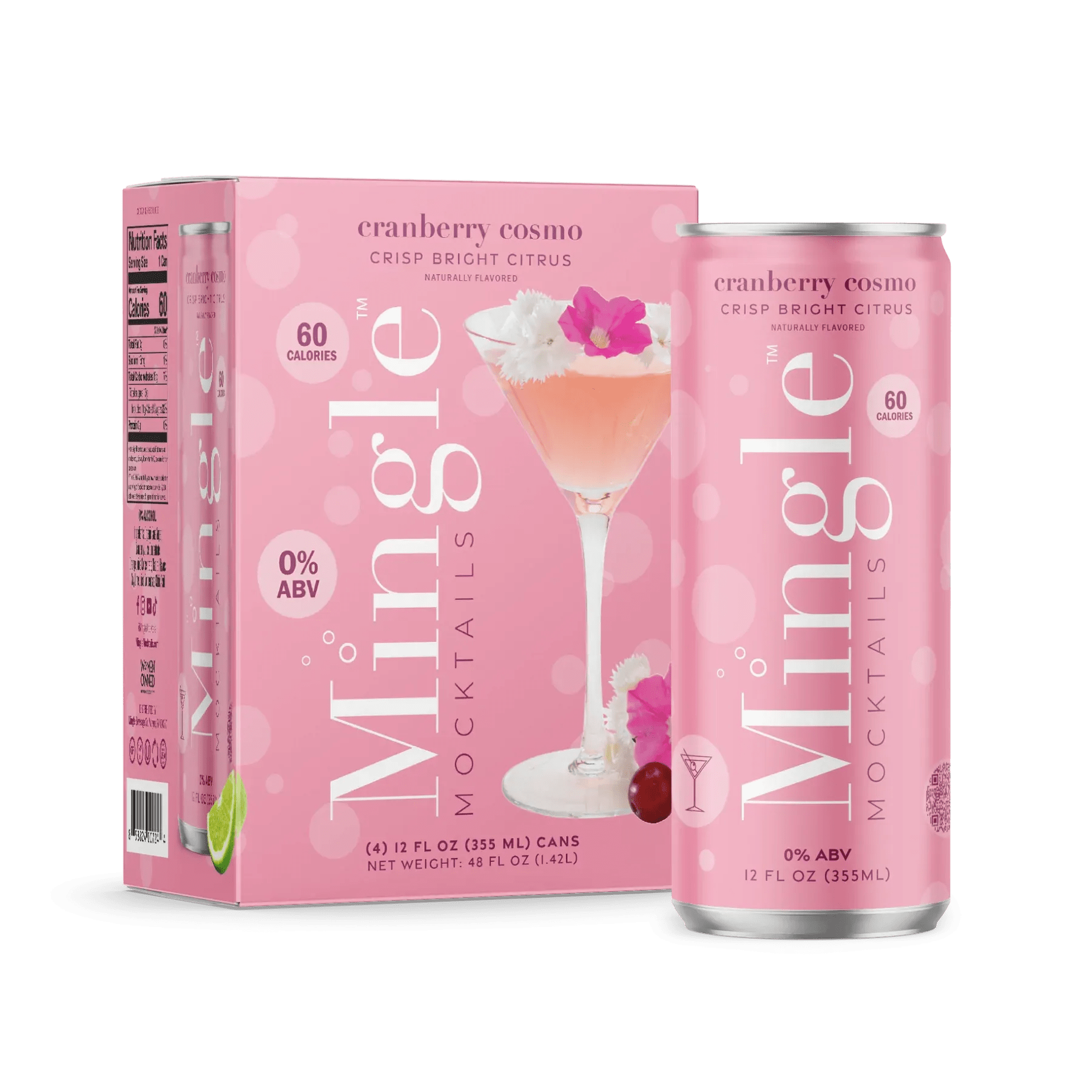 Mingle Mocktails Cranberry Cosmo Pennsylvania Libations