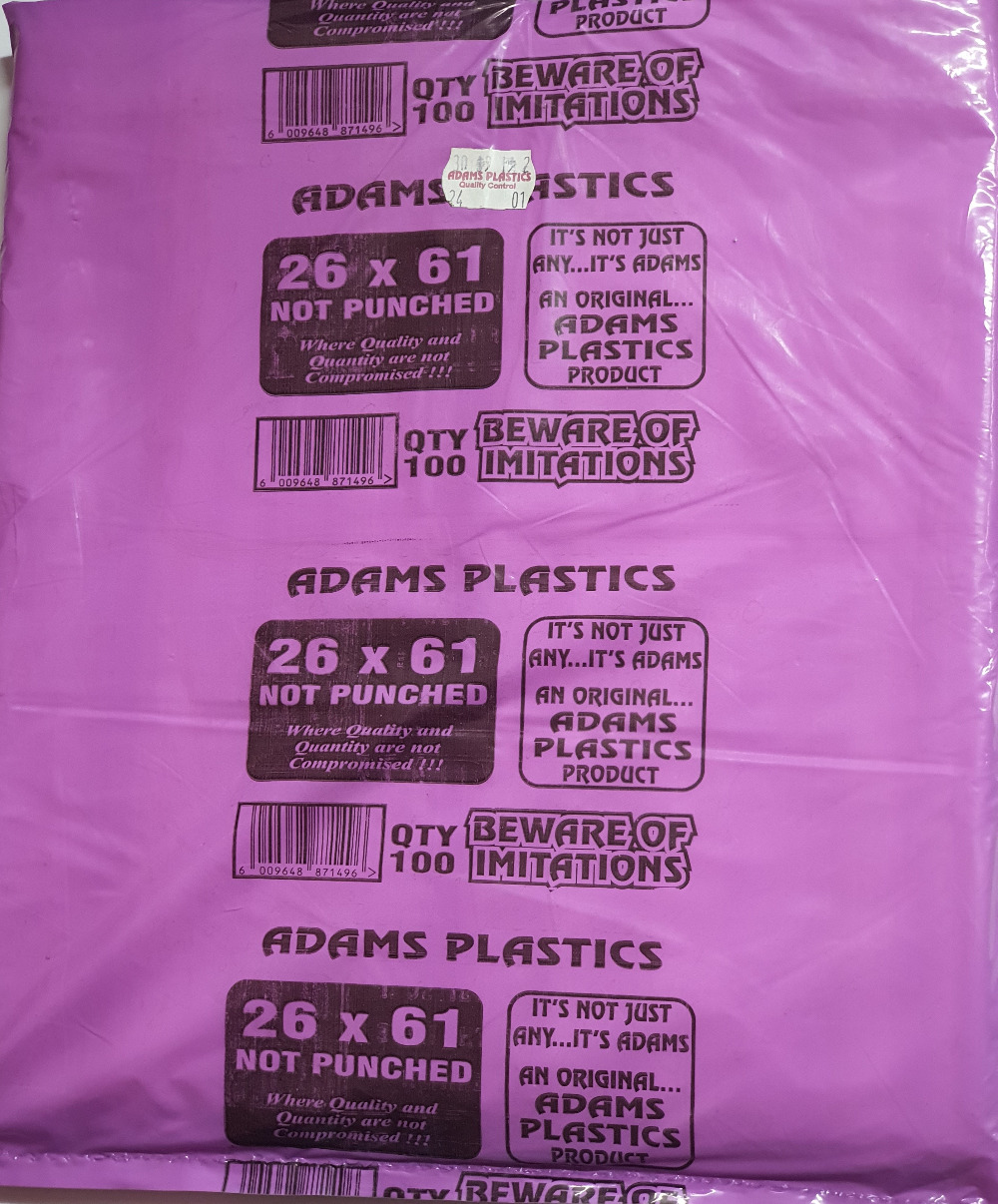 Adam 26x61 NOT PUNCHED Palins Packaging Agencies